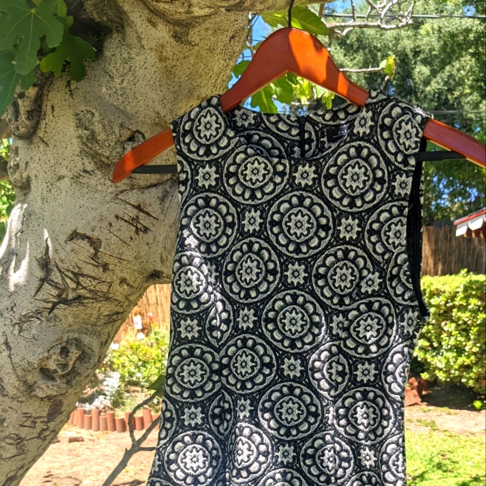 Zara Black and White Dress, Size S